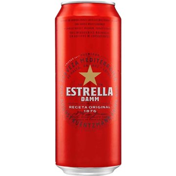 Cervesa Estrella Damm Llauna 50 Cl