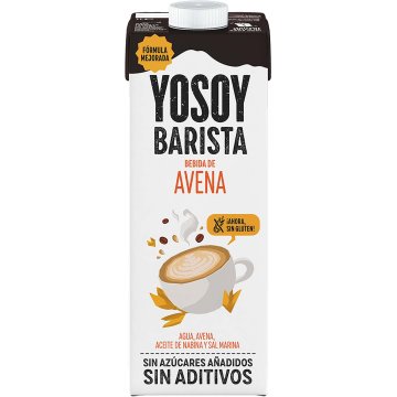Bebida De Avena Yosoy Barista Brik 1 Lt
