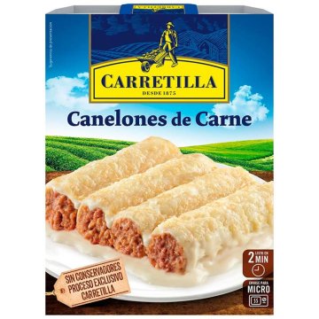 Canelons Carretilla De Carn Safata 375 Gr