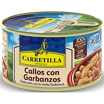 Callos Carretilla Con Garbanzos Lata 370 Gr