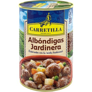 Mandonguilles Carretilla A La Jardinera Llauna 415 Gr