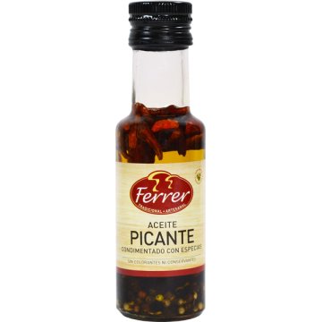 Aceite Ferrer Picante Condimentado Con Especias 125 Ml
