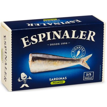 Sardines Espinaler Picants 3/5 Llauna Rr 125 Gr Sr