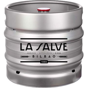 Cerveza La Salve Lager 5º Barril 30 Lt