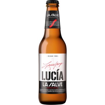 Cerveza La Salve Lucía 5.8 º Botella 1/3 Sr