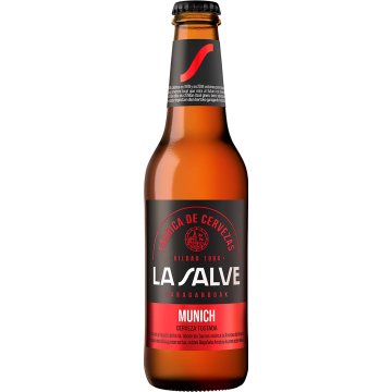 Cerveza La Salve Munich 6.2º Botella 1/3 Sr