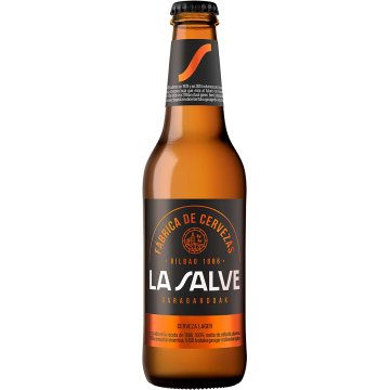 Cerveza La Salve Lager 5º Botella 1/3 Sr