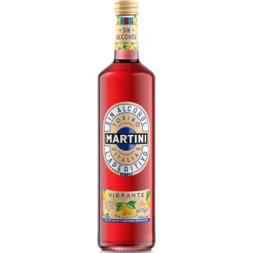 Vermut Martini Vibrante Sense Alcohol 70 Cl