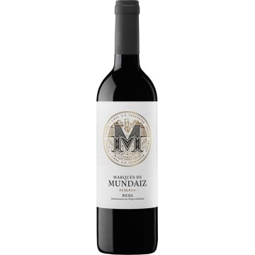 Vino Marques De Mundaiz Tinto Reserva 2016 13.5º 75 Cl