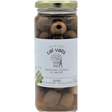 Aceitunas Cal Valls Eco Verdes Deshuesada Tarro 150 Gr