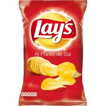 Patates Chips Lay's Al Punt De Sal 265 Gr