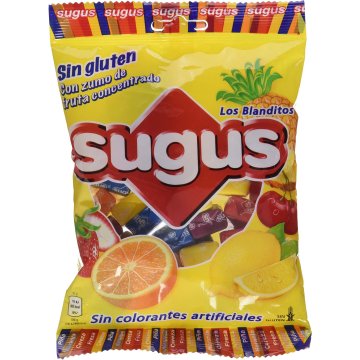 Caramelos De Goma Sugus Fruta Variada Bolsa 150 Gr