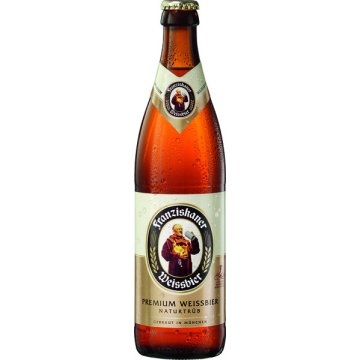 Cerveza Franziskaner Weissbier Botella 50 Cl 5º
