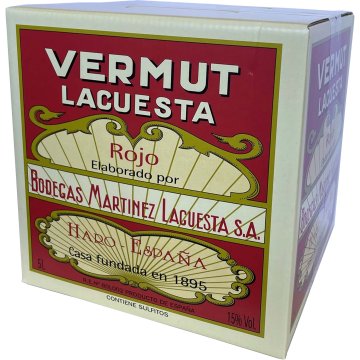 Vermut Lacuesta Rojo 14.9º Bag In Box 5 Lt