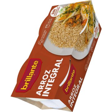 Arròs Brillante Integral Tarrina 125 Gr