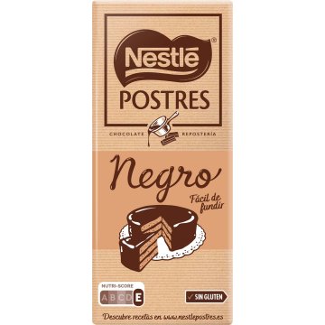 Chocolate Nestlé Postres Negro Tableta 200 Gr