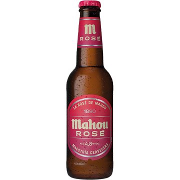 Cerveza Mahou Rose 4.8º Botella 1/3 Sr