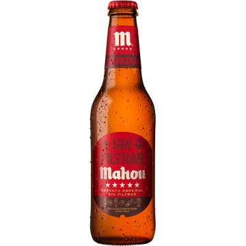 Cervesa Mahou Cinco Estrellas Sense Filtrar 5.5º 1/3 Sr