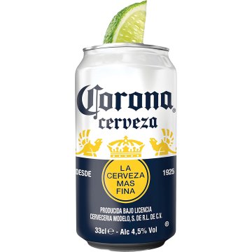 Cerveza Corona 4.5º Lata 33 Cl Pack 6