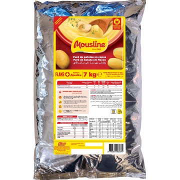 Pure De Patata Mousline Instantaneo Copos Bolsa 7 Kg
