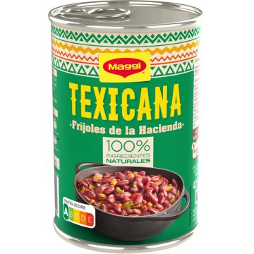 Frijoles Maggi Texicana De La Hacienda Lata 425 Gr