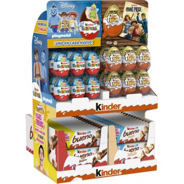 Expositor Kinder Top 4 K.sorpresa-k.joy-k.bueno/blanc