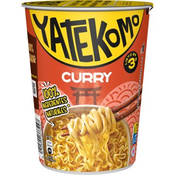 Fideus Orientals Yatekomo Curry Cup 60 Gr