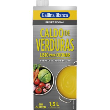 Brou Gallina Blanca Vegetal Brik 1.5 Lt