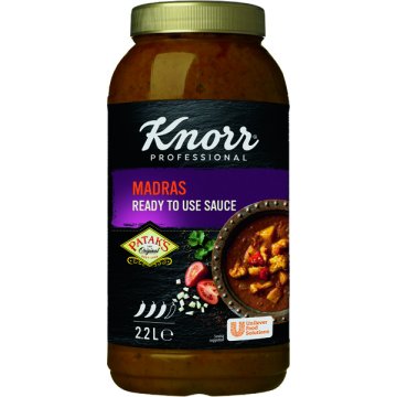 Salsa Knorr Curry Madrás 2.25 Lt