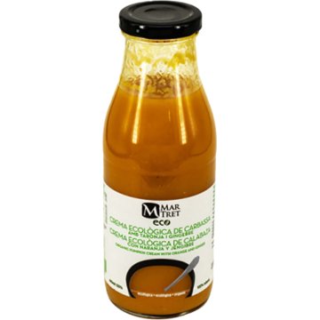 Crema Mar-tret Eco Carbassa Amb Taronja I Gingebr Vidre 50 Cl