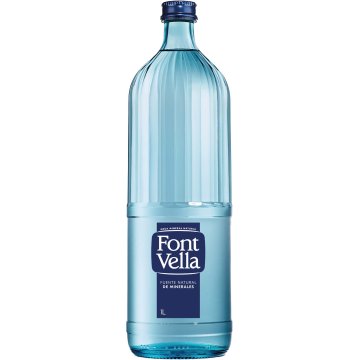 Agua Font Vella New Vidrio 1 Lt Retornable