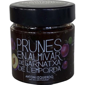 Prunes Antoni Izquierdo En Almíbar De Garnatxa Del Emporda Vidre 240 Gr