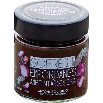 Sofrito Antoni Izquierdo Amporadnés Con Tinta De Sepia Cristal 250 Gr