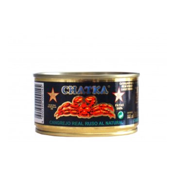 Cranc Chatka Real Rus Al Natural 100% Potes Llauna Ro 121 Gr