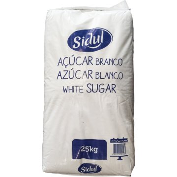 Azúcar Sidul Blanco De Caña Saco 25 Kg