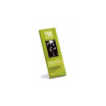 Xocolata Chocolate Orgániko Negre Eco 70% Cacau Amb Ametlla I Pell D Rajola 50 Gr