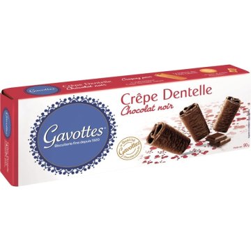 Crepes Dentelles Gavottes Chocolate Negro 90 Gr