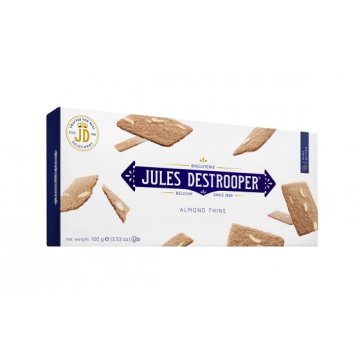 Biscuits Jules Destrooper Ametlla Caixa Cartró 100 Gr