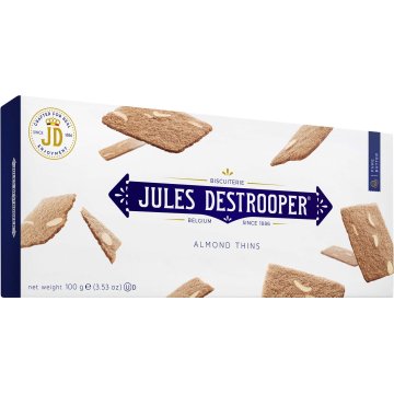 Biscuits Jules Destrooper Almendra Caja Carton 100 Gr