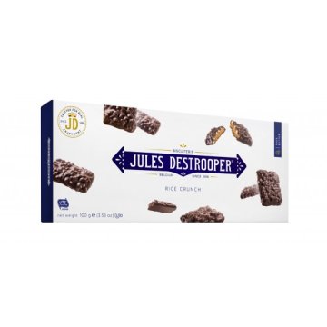 Biscuits Jules Destrooper Arròs I Xocolata Caixa Cartró 100 Gr