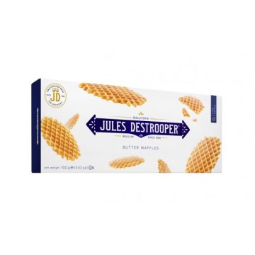 Biscuits Jules Destrooper Gofres De Paris Caixa Cartró 100 Gr