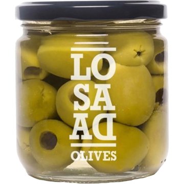 Aceitunas Losada Gordal Sin Hueso Tarro 345 Gr