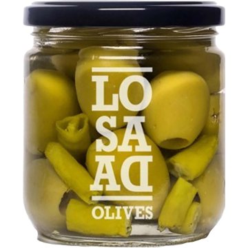 Olives Losada Gordal Sense Os Picants Pot 345 Gr
