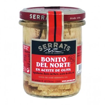 Bonito Serrats Del Norte En Aceite De Oliva Tarro 400 Gr