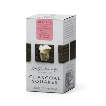 Crackers The Fine Cheese Co De Mantequilla Y Carbon 140 Gr