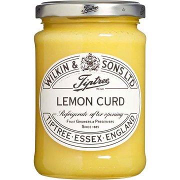 Crema Tiptree ácida De Lemon Curd Cristal 312 Gr