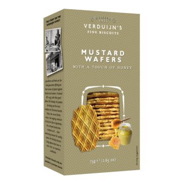 Wafers Verduijn's Con Queso/miel Y Mostaza 75 Gr