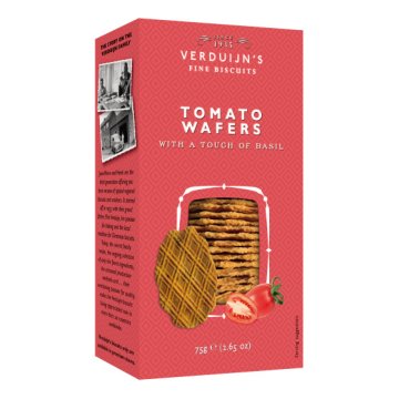 Wafers Verduijn's Amb Formatge/tomàquet I Alfàb 75 Gr