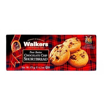 Shortbreads Walkers Mantega I Troços Xocolata 125 Gr