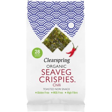 Snack Clearspring Eco De Alga Nori Tostada Con Chili 5 Gr